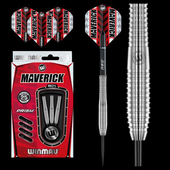 Winmau Maverick 80% 25 Gram Dartpijlen