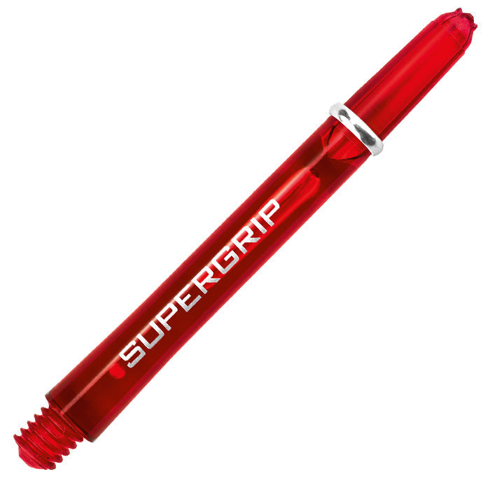 Harrows Short Supergrip Amazing flight grip Red Dart Shafts