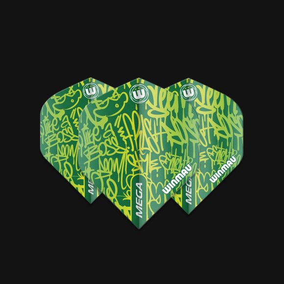 Mega Standaard Green Dart Flights