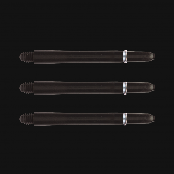 Nylon with Spring Medium Black Dart Shafts