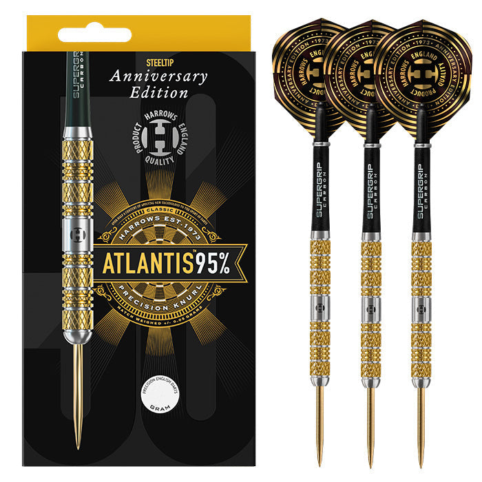 Harrows Anniversary Atlantis 95% 26g Dartpijlen