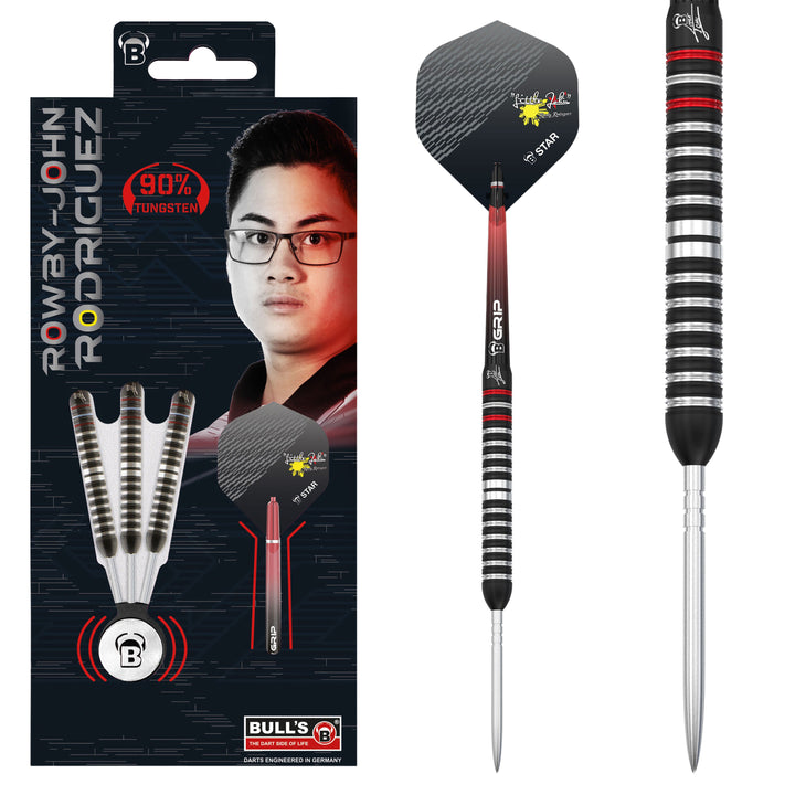 BULL's Rowby-John Rodriguez 25g Dartpijlen