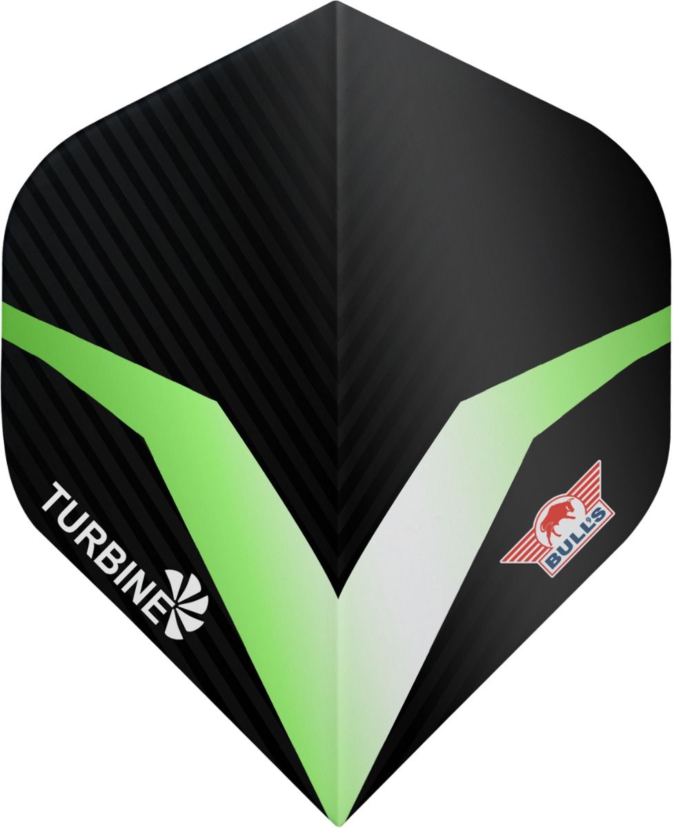 BULL's Turbine Green 100 Dart Flights