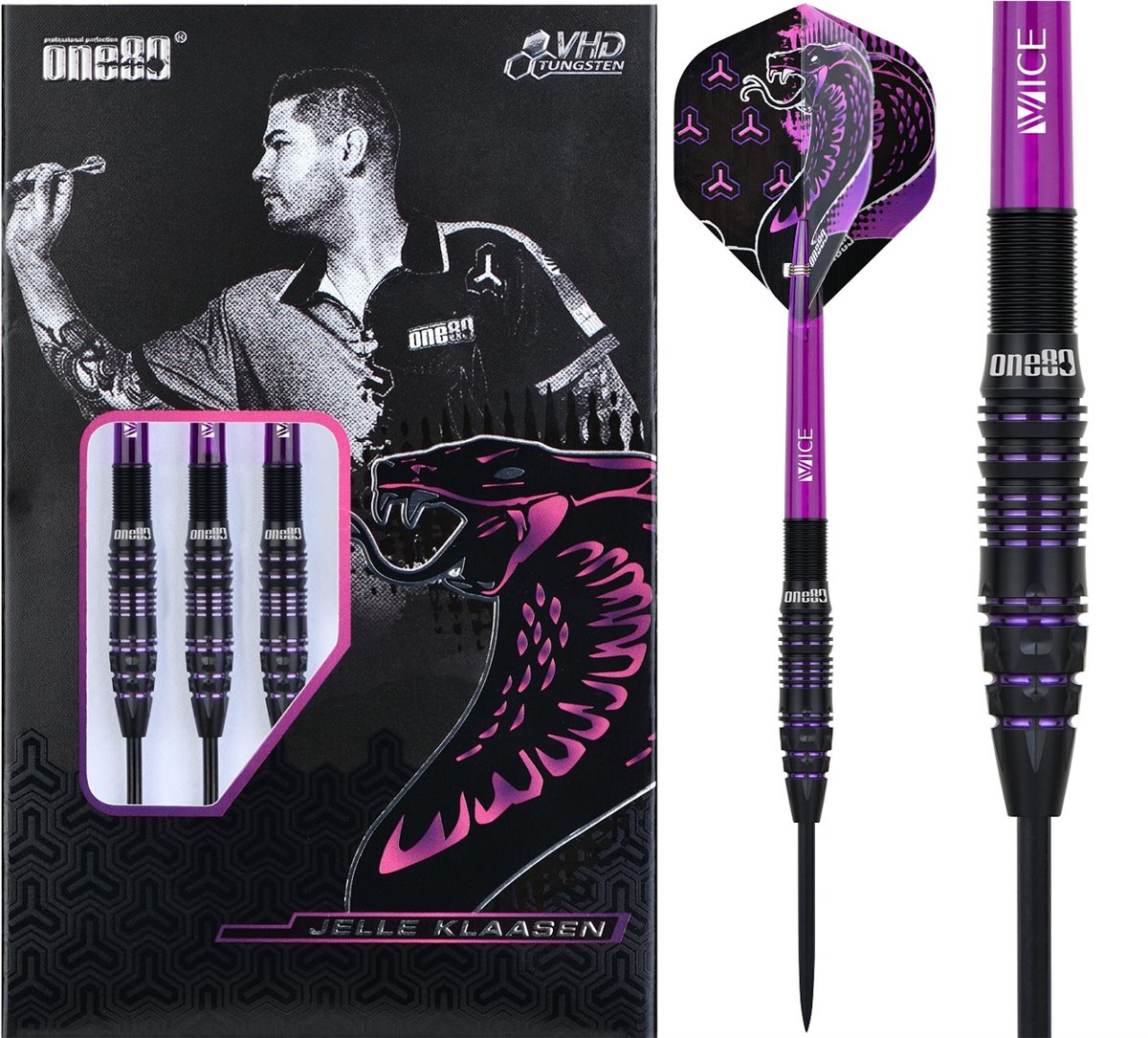 One80 Jelle Klaasen 25g Dartpijlen