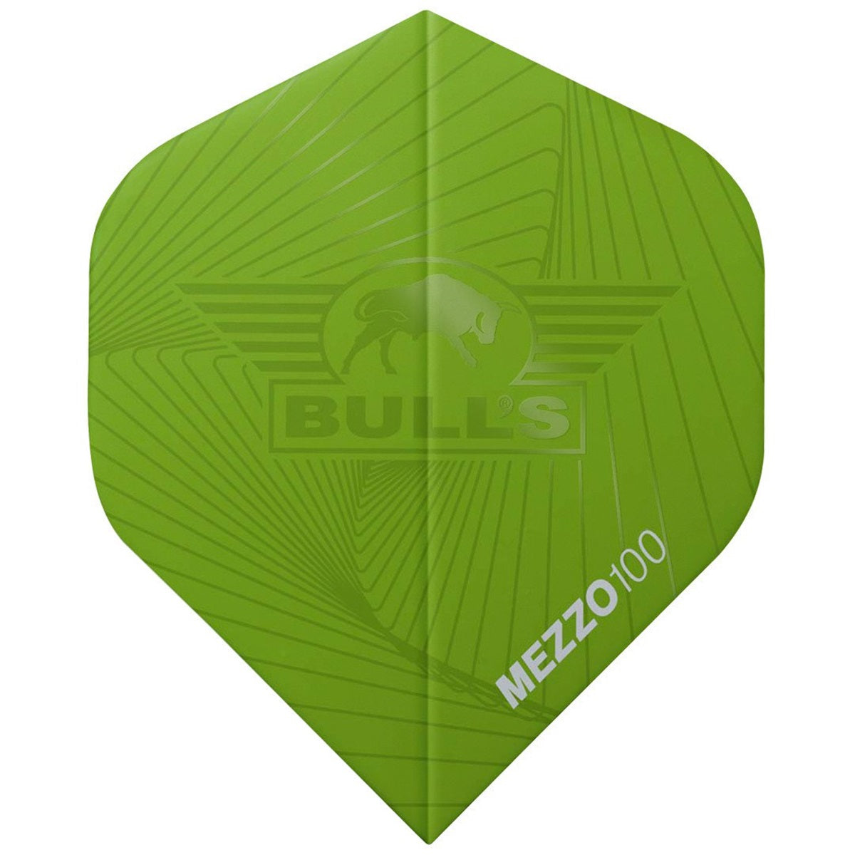 BULL's 5 Pack Mezzo 100 Green Dart Flights