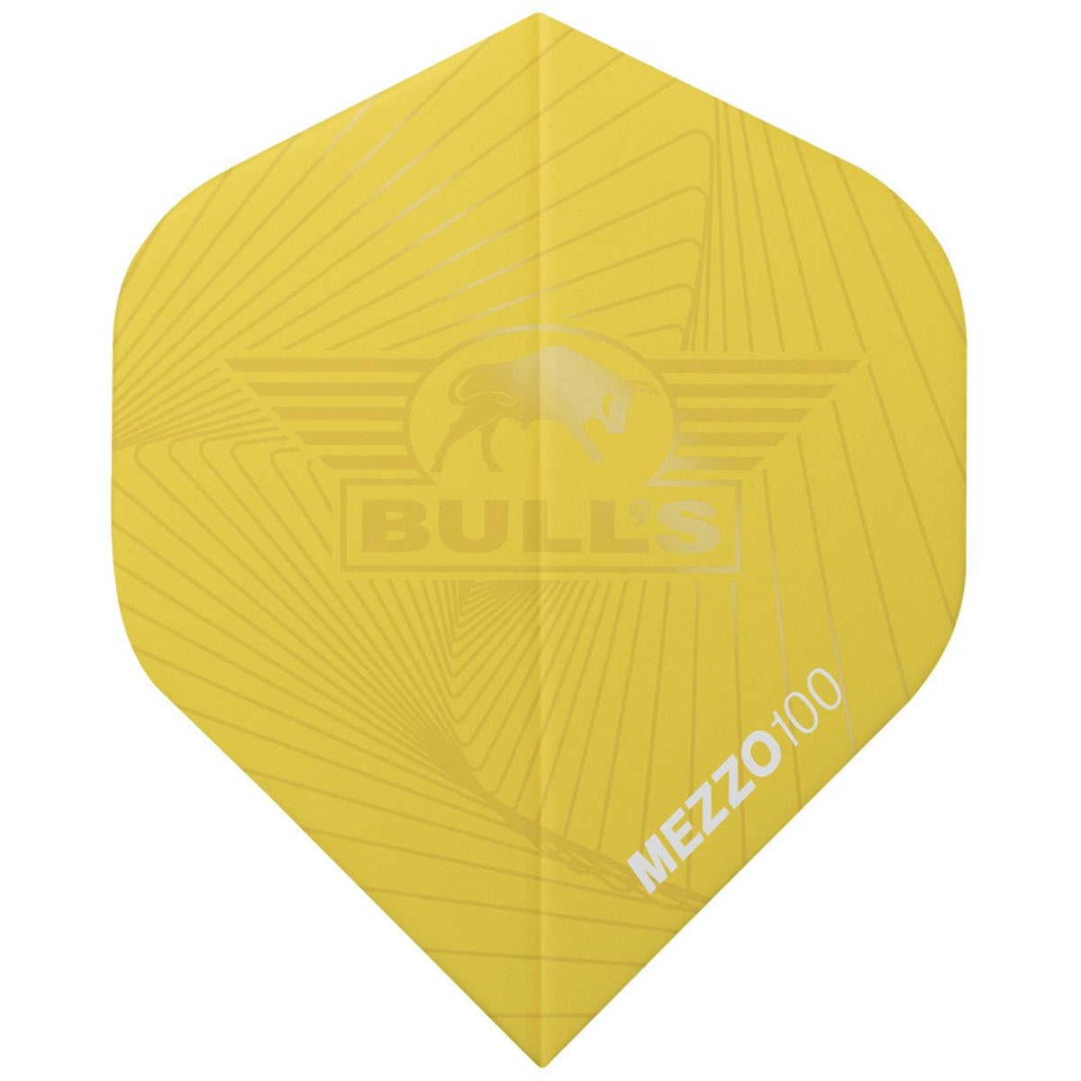 BULL's 5 Pack Mezzo 100 Yellow Dart Flights