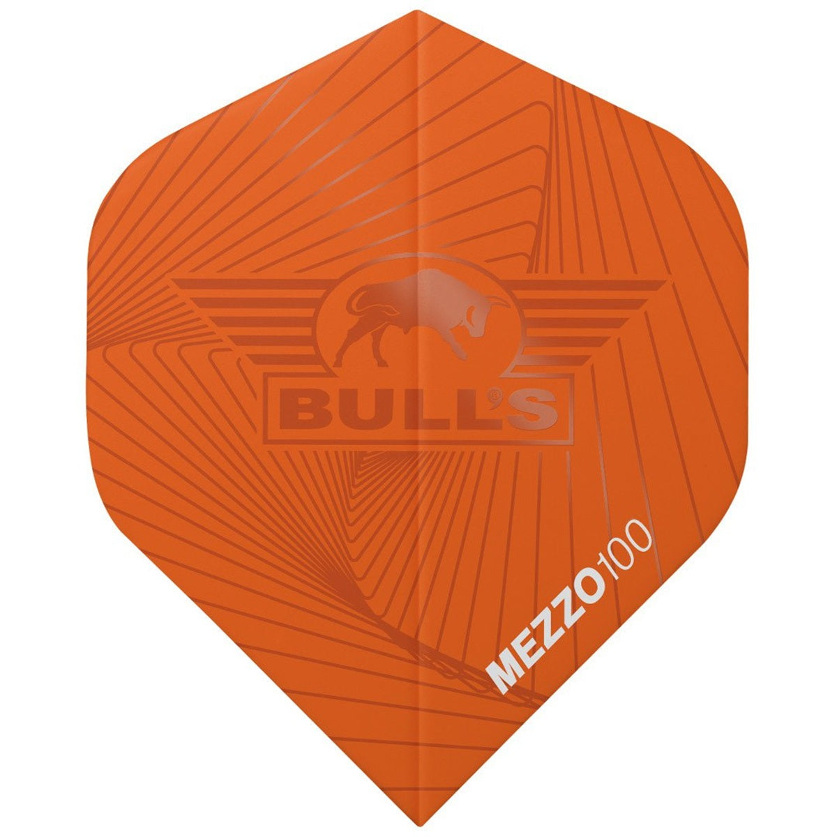 BULL's Mezzo 100 Orange Dart Flights