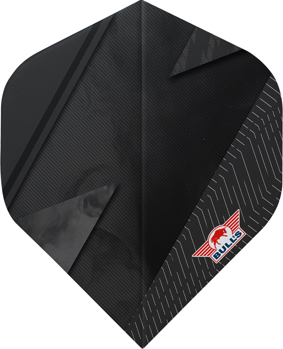 BULL's Series 100 Lighting Black Dart Flights