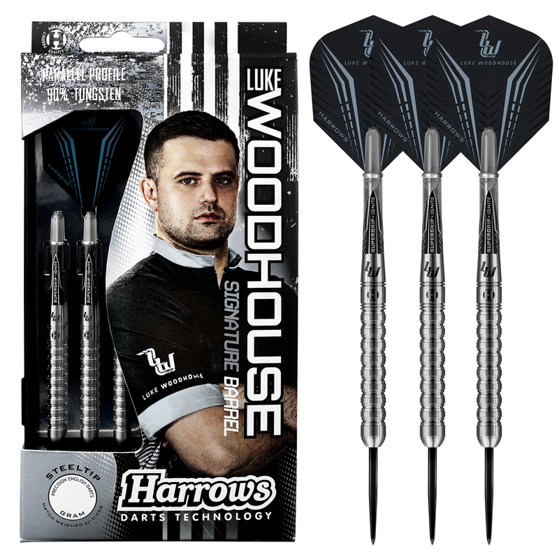 Harrows Luke Woodhouse 90% 25g Dartpijlen