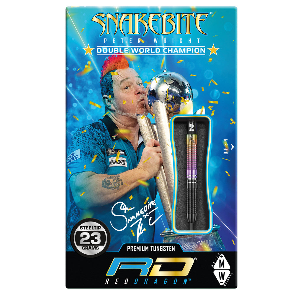 Peter Wright Snakebite WC 2020 23g Dartpijlen