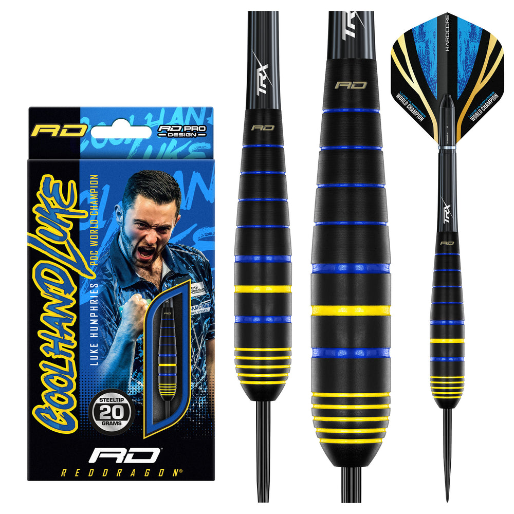 Luke Humphries WC Brass 22g Dartpijlen