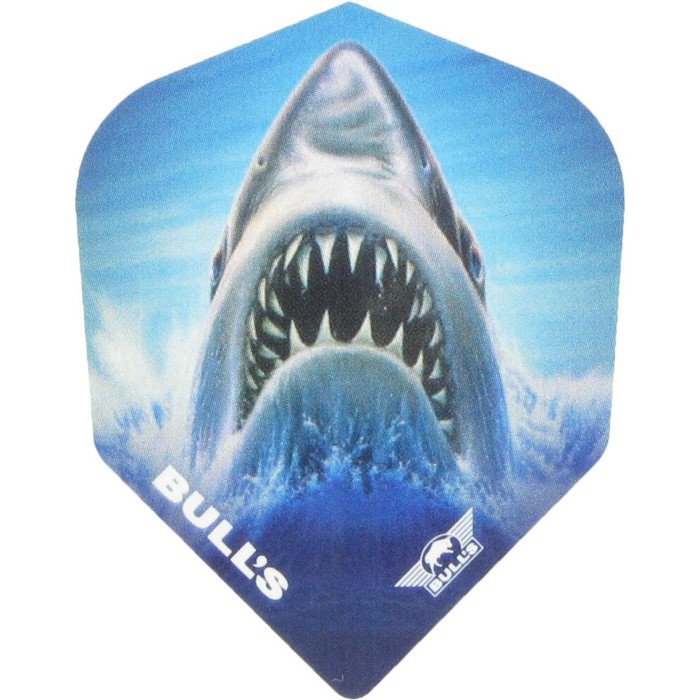 BULL's Powerflite D Shark Dart Flights