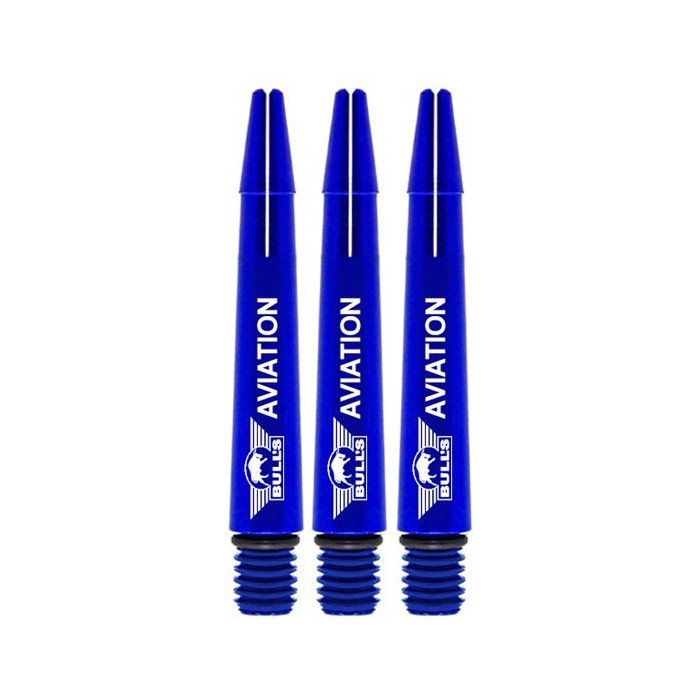 BULL's Avation Special Alu Blue Short Dart Shafts
