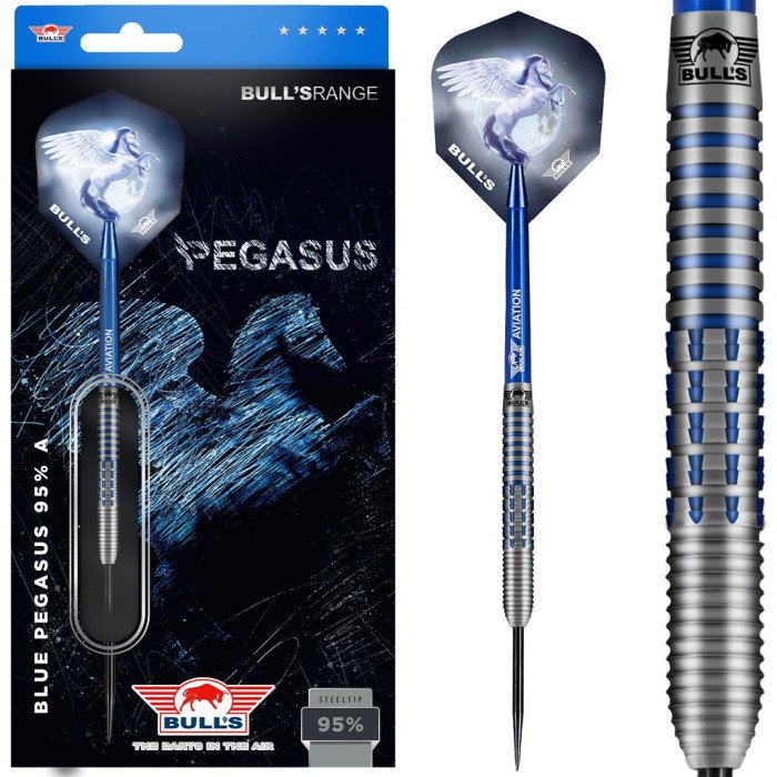 BULL's Pegasus Bleu 95% A 24g Dartpijlen