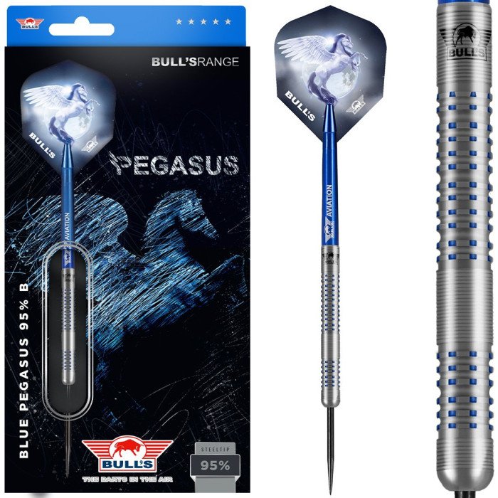 BULL's Pegasus Bleu 95% B 25g Dartpijlen