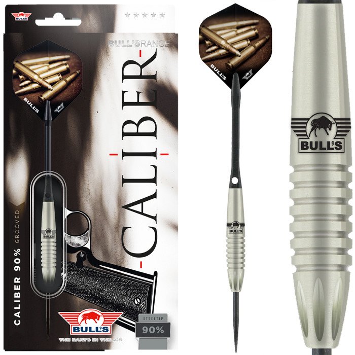 BULL's Caliber Grooved 90% 24g Dartpijlen