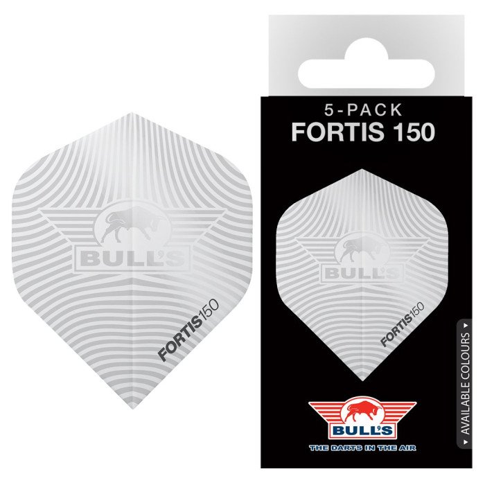 BULL's 5 Pack Fortis 150 White Dart Flights