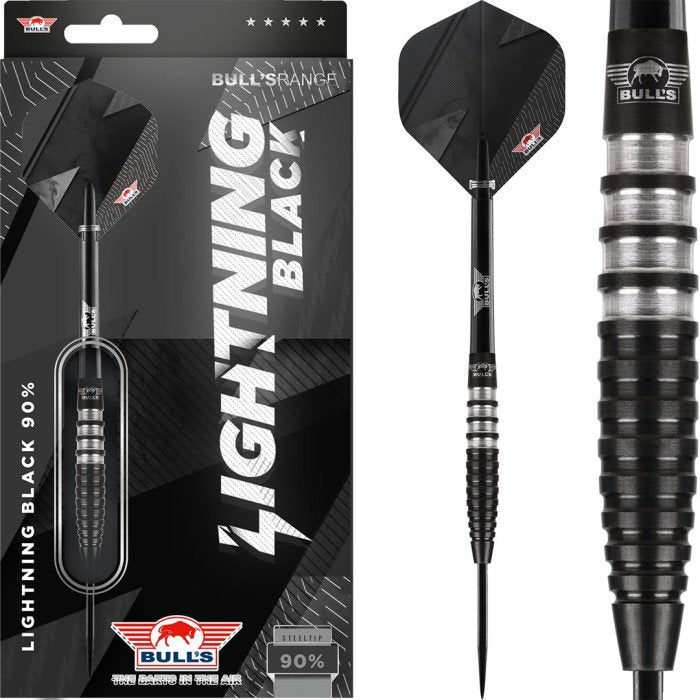 BULL's Virus Lightning 23g Black Dartpijlen