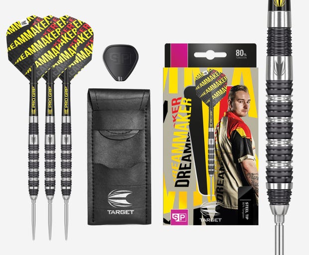 Dimitri Van den Bergh 80% Pro Ultra 26 Gram Dartpijlen