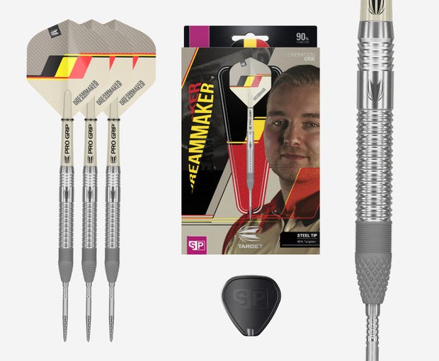 Dimitri Van den Bergh 90% G2 SP 25 Gram Dartpijlen