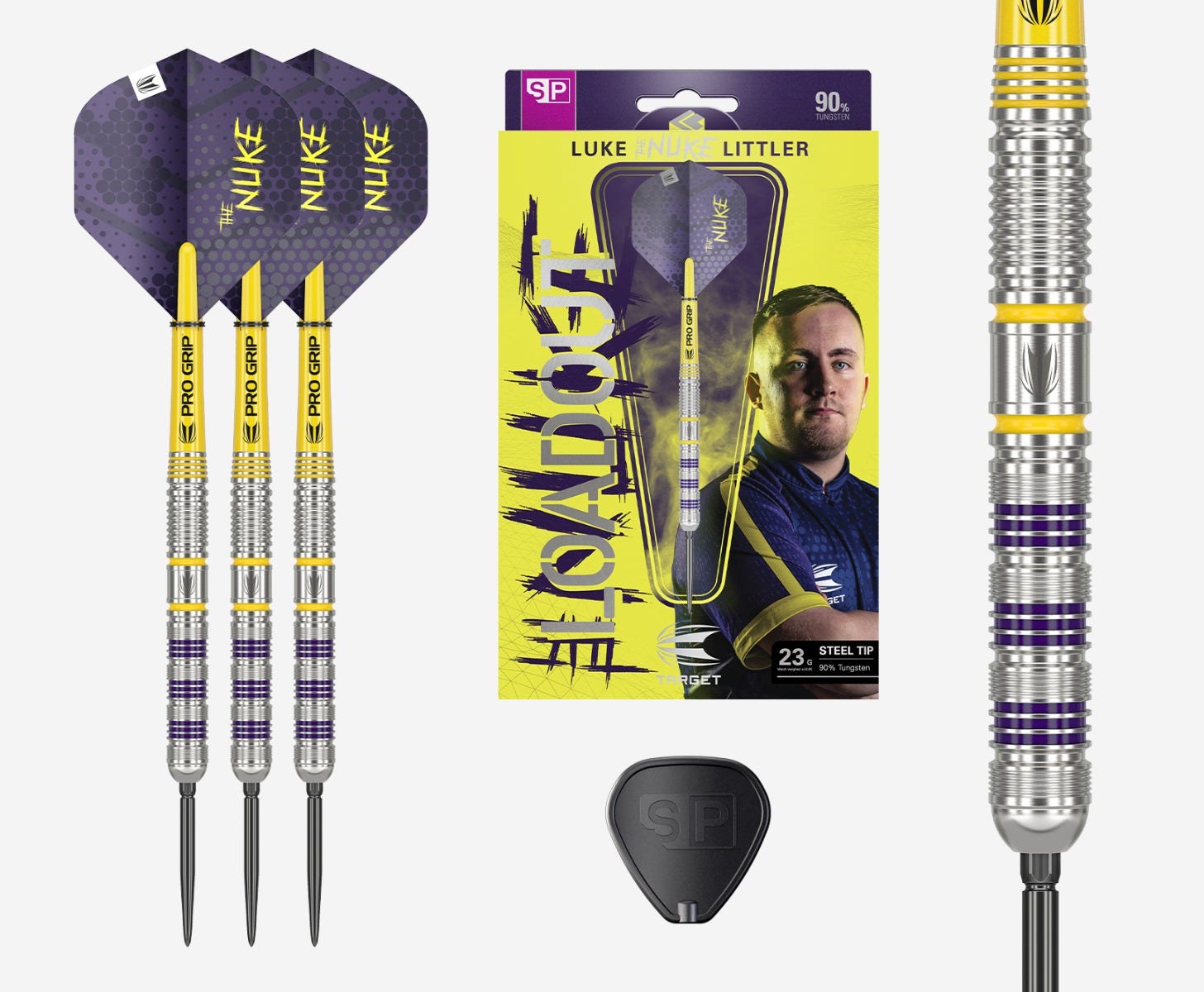 Luke Littler Load Out 90% 22 Gram Dartpijlen