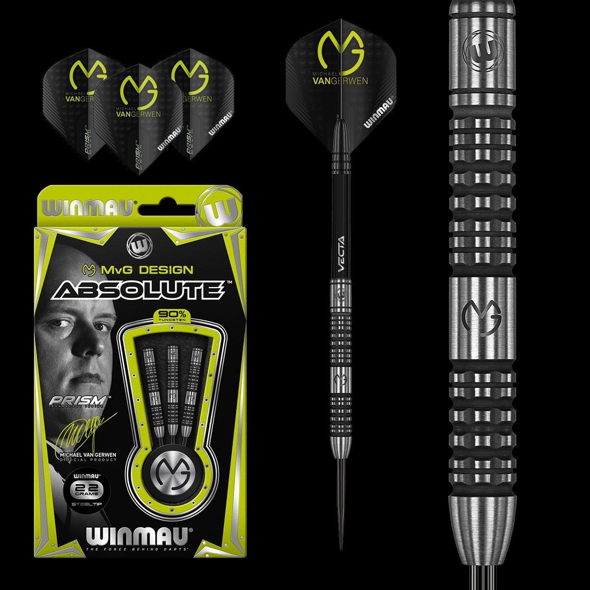 MVG Authentic 26 Gram Dartpijlen
