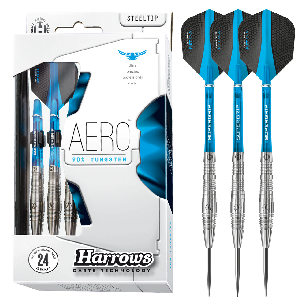 Harrows Aero 90% 22g Dartpijlen