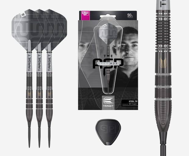 Dimitri Van den Bergh 90% ECHO 24 Gram Dartpijlen