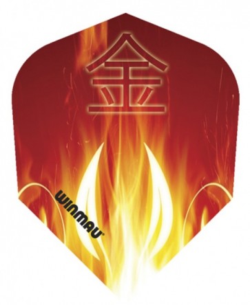 Mega Standard Oriental Flames Dart Flights