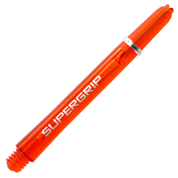 Harrows Short Supergrip Amazing flight grip Orange Dart Shafts