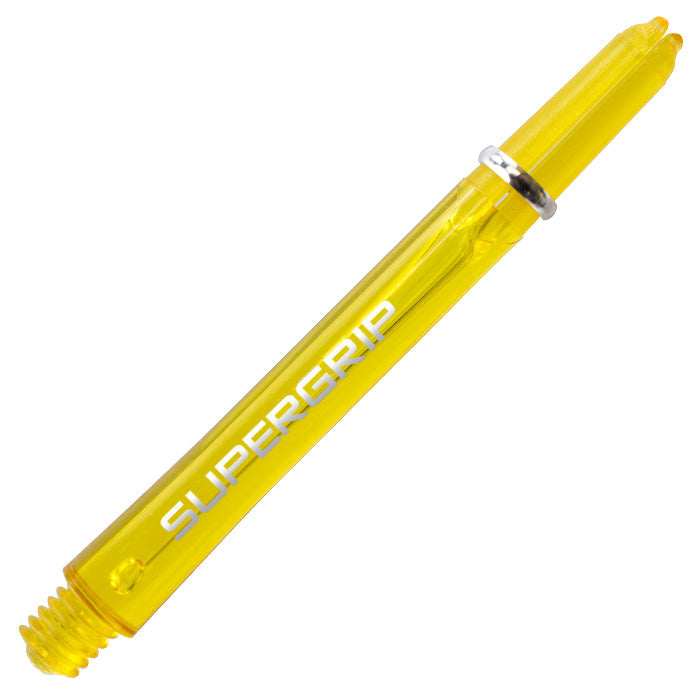 Harrows Short Supergrip Amazing flight grip Yellow Dart Shafts