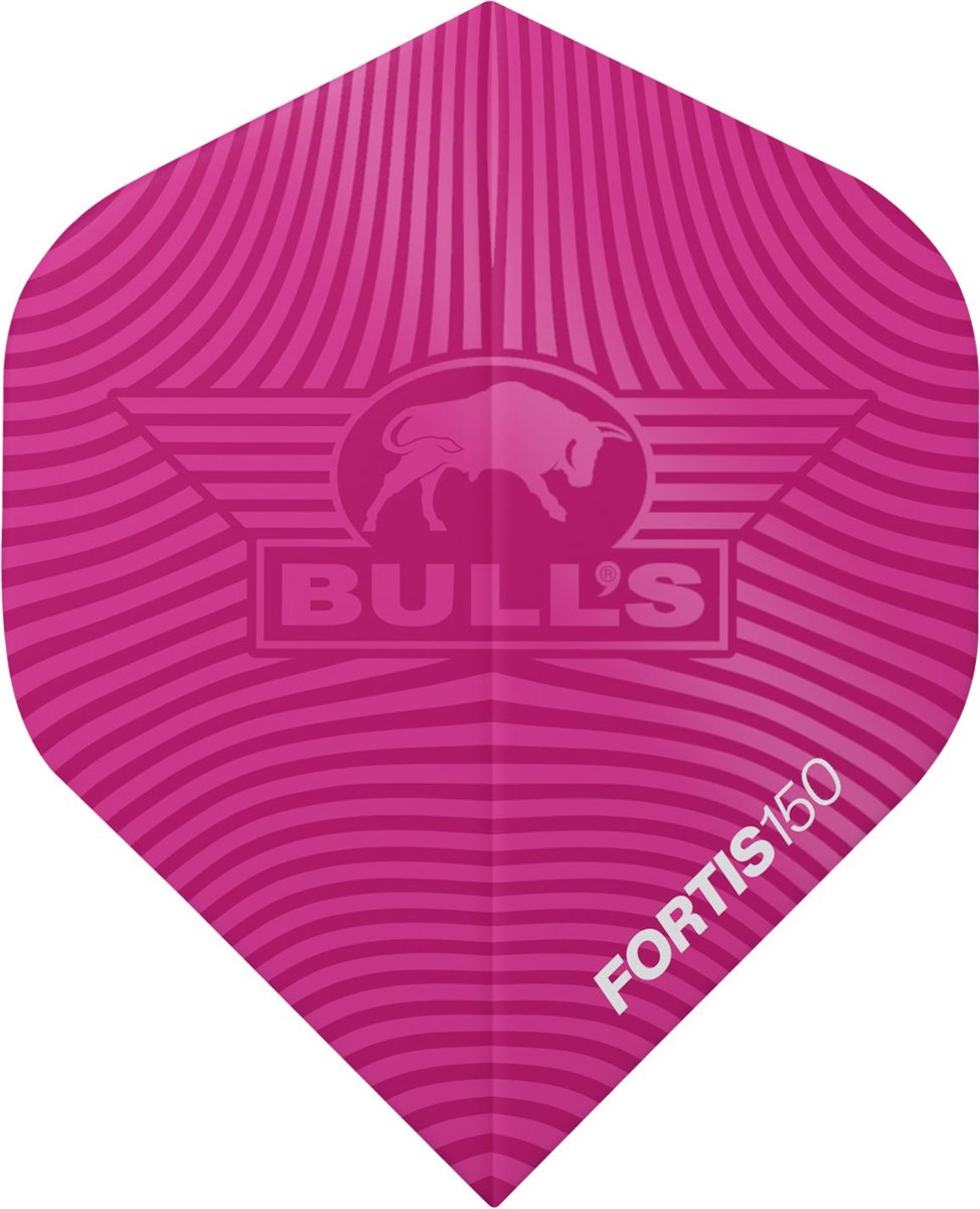 BULL's Fortis 150 Pink Dart Flights