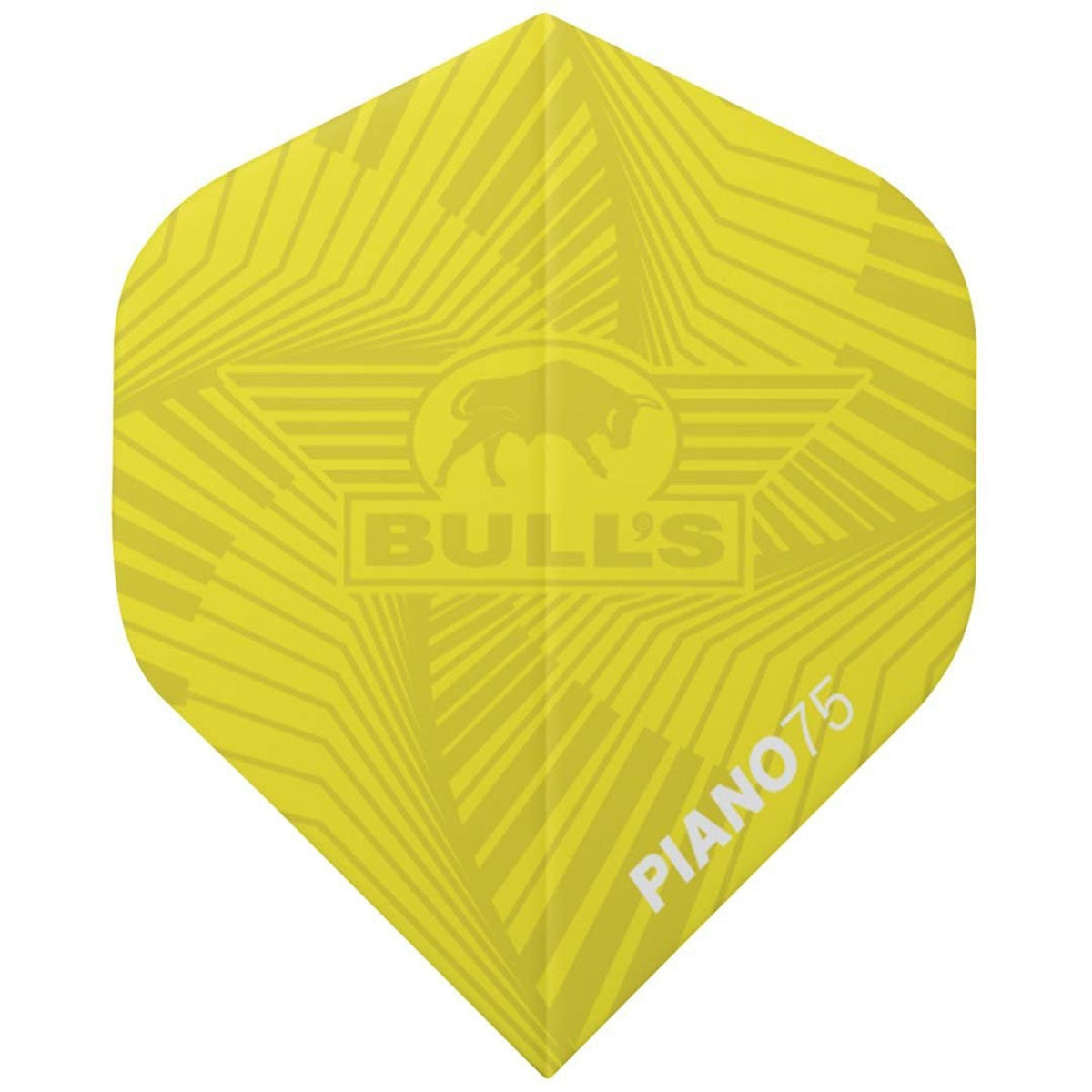BULL's Piano Yellow Dart Flights