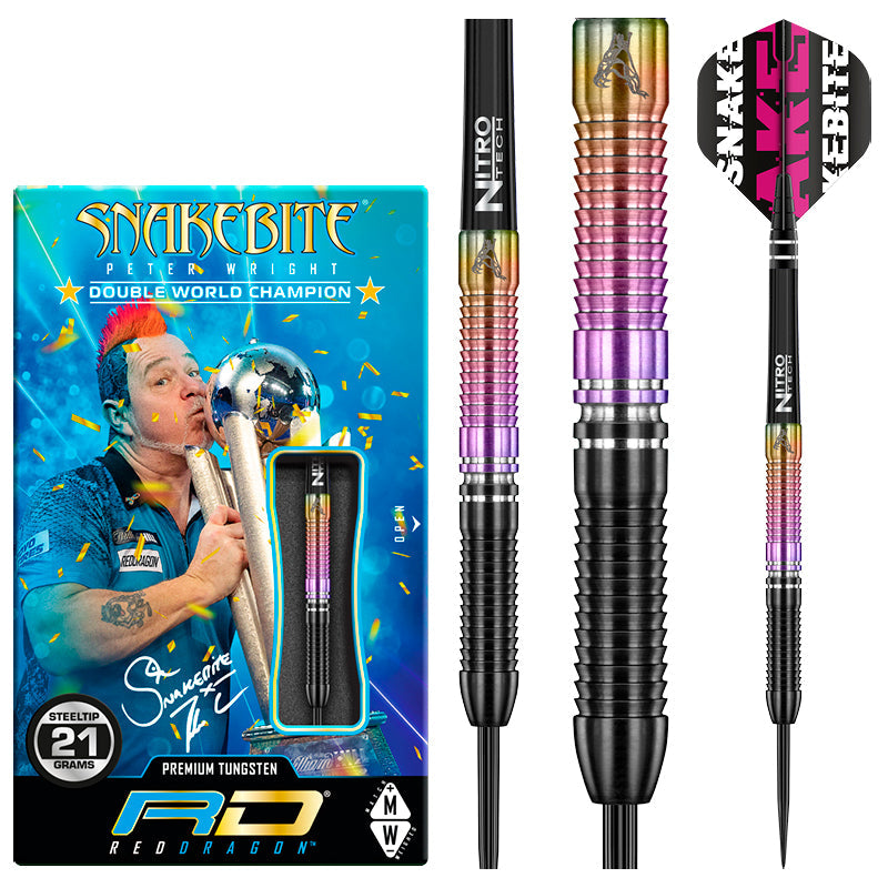Peter Wright Snakebite WC 2020 21g Dartpijlen
