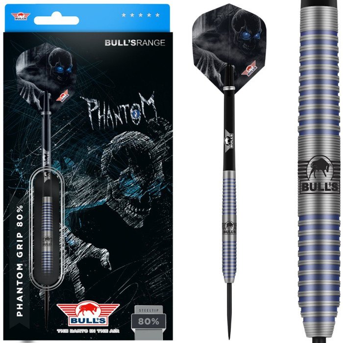 BULL's Phantom Grip 80 % 24g Dartpijlen