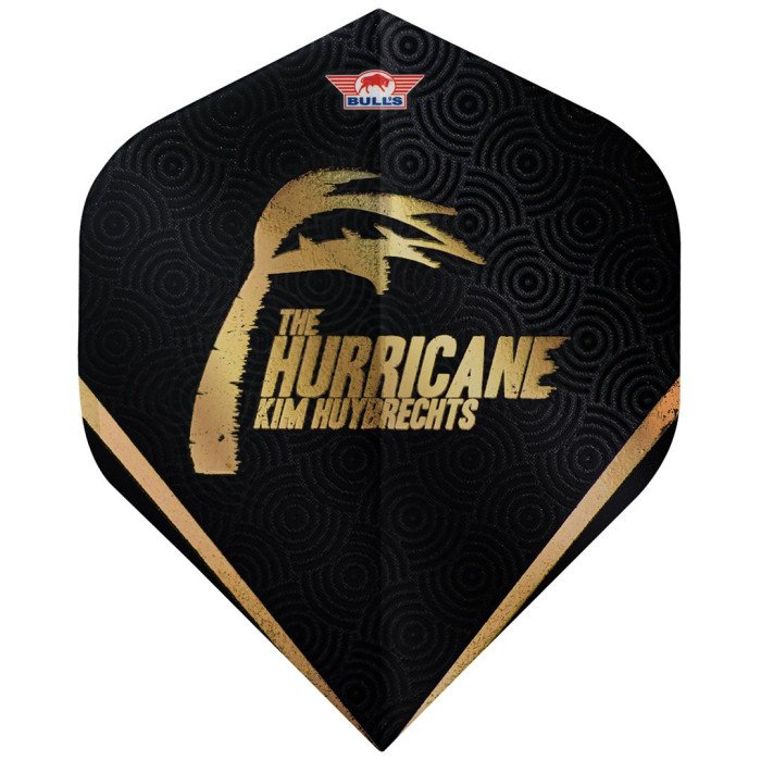 Kim Huybrechts Player 100 Huybrechts Black Dart Flights