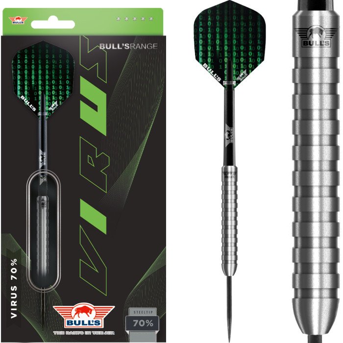 BULL's Virus 70%  23g Dartpijlen