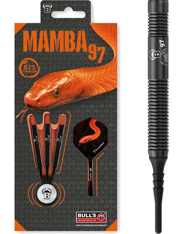 BULL's Mamba M1 97 22g Dartpijlen