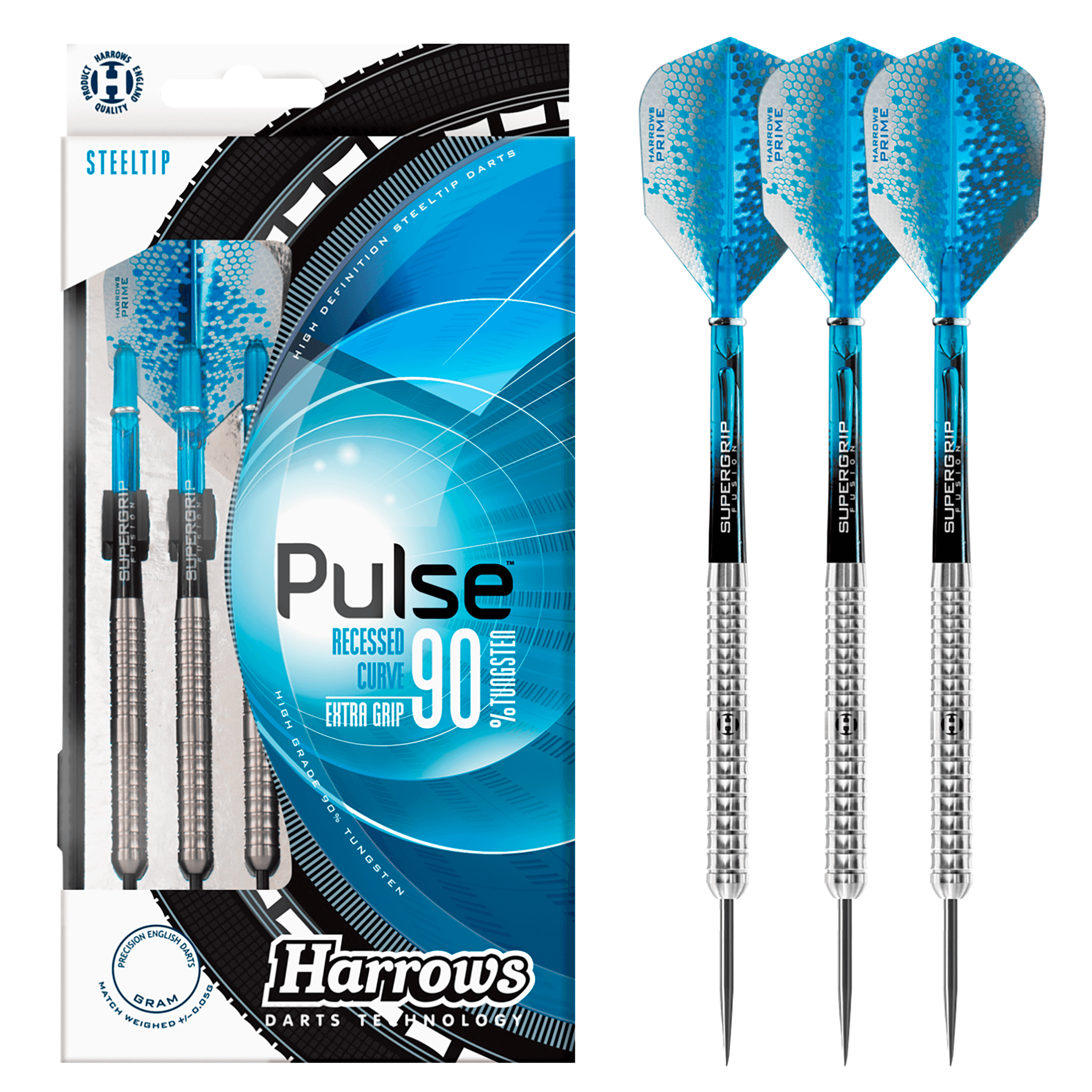 Harrows Pulse 90% 22g Dartpijlen