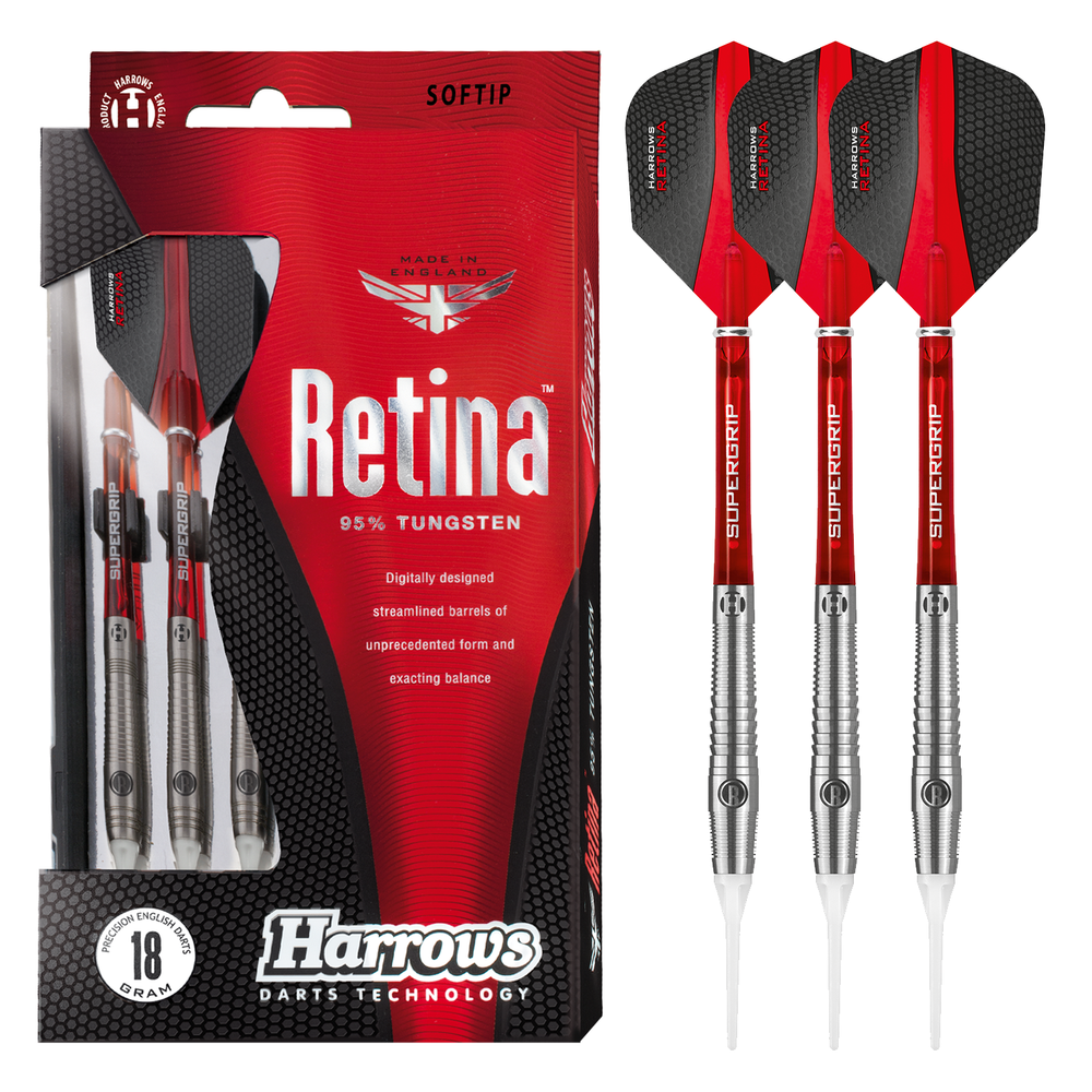 Harrows Retina 95% 25g Dartpijlen