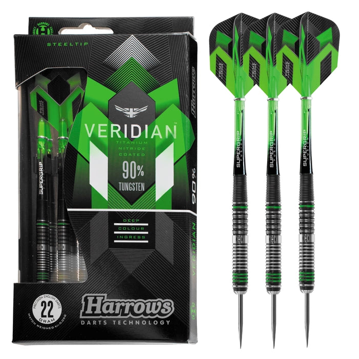 Harrows Veridian 90% 22g Dartpijlen